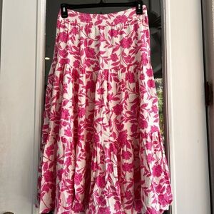 Floral Pink Skirt